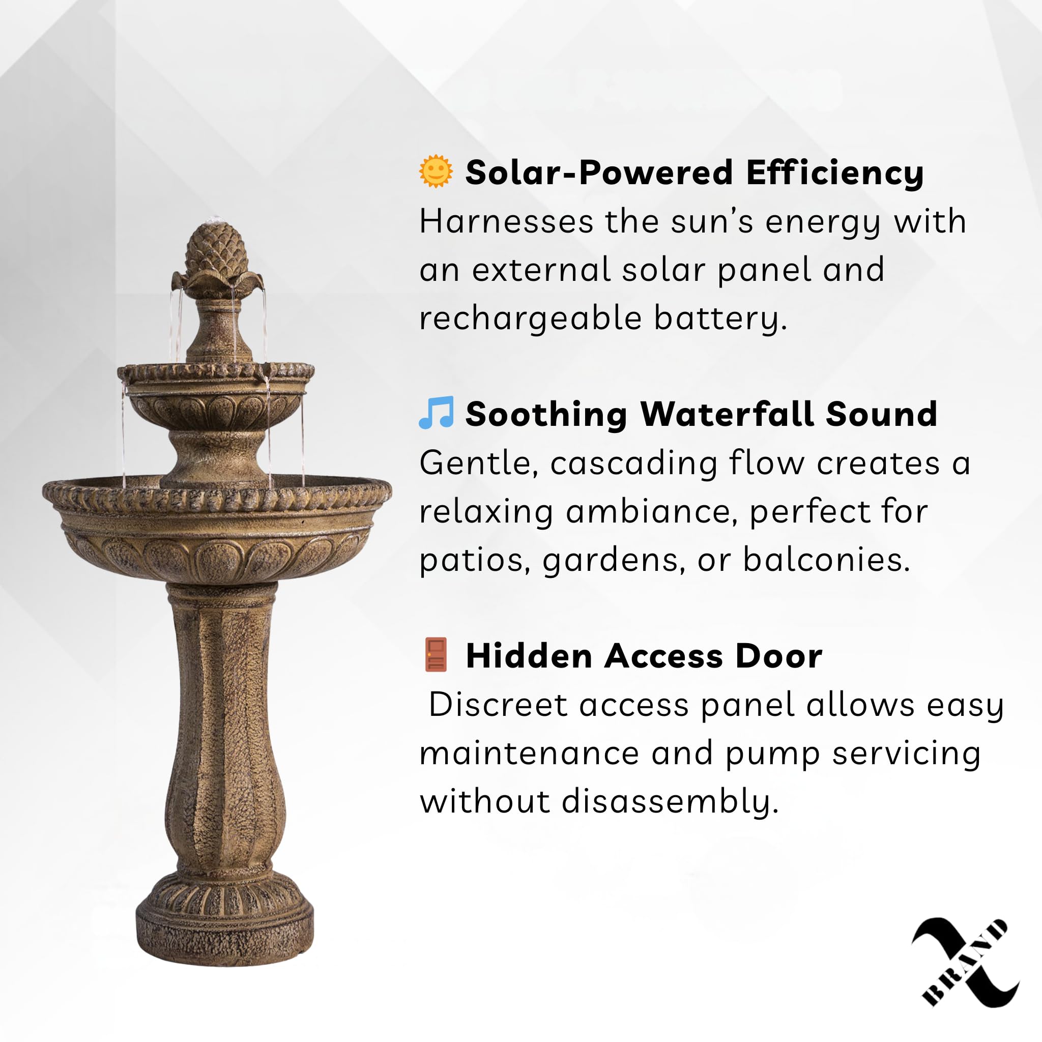 XBrand 1-year warranty provides added peace of mind.