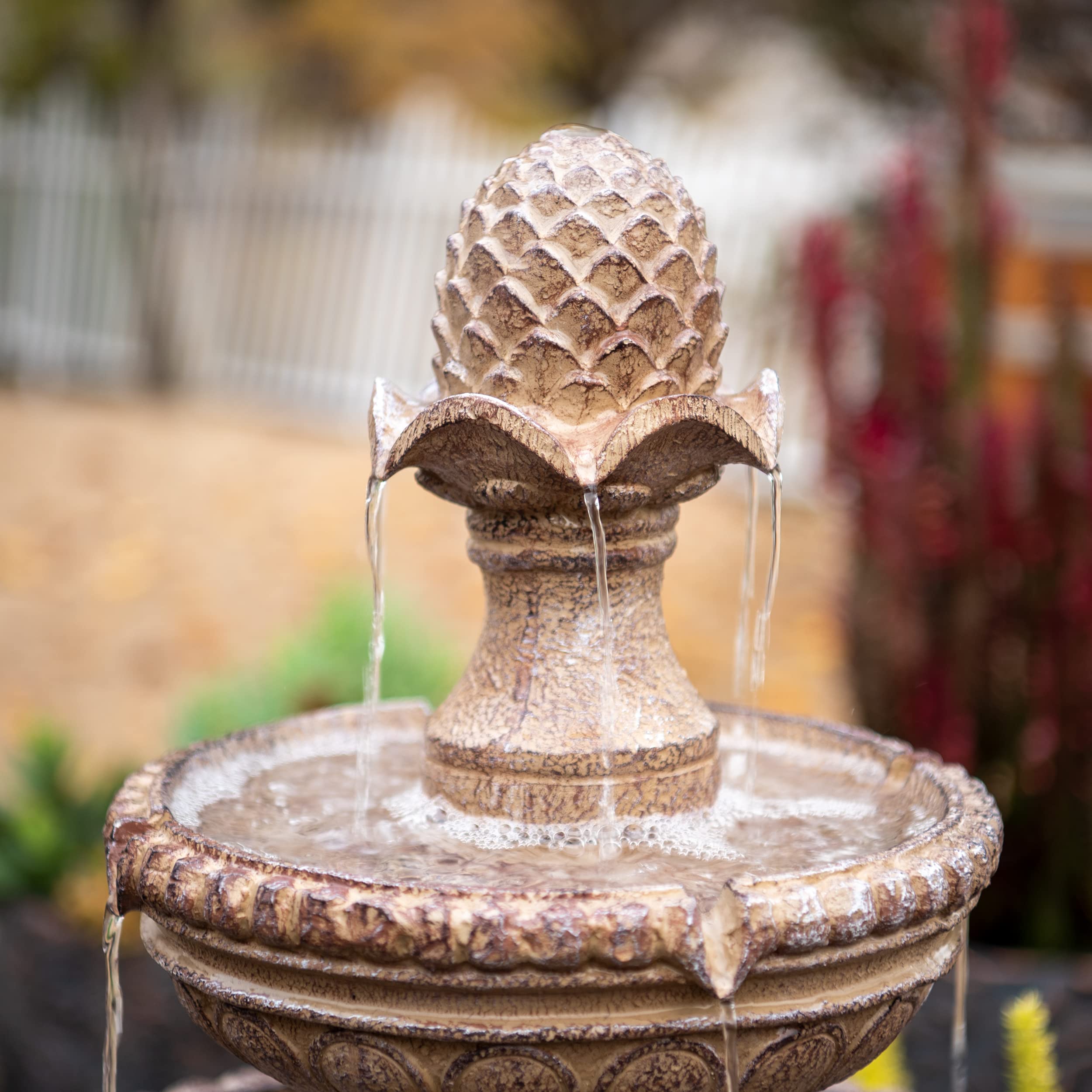 XBrand outdoor decor suits porches, patios, and lawns beautifully.