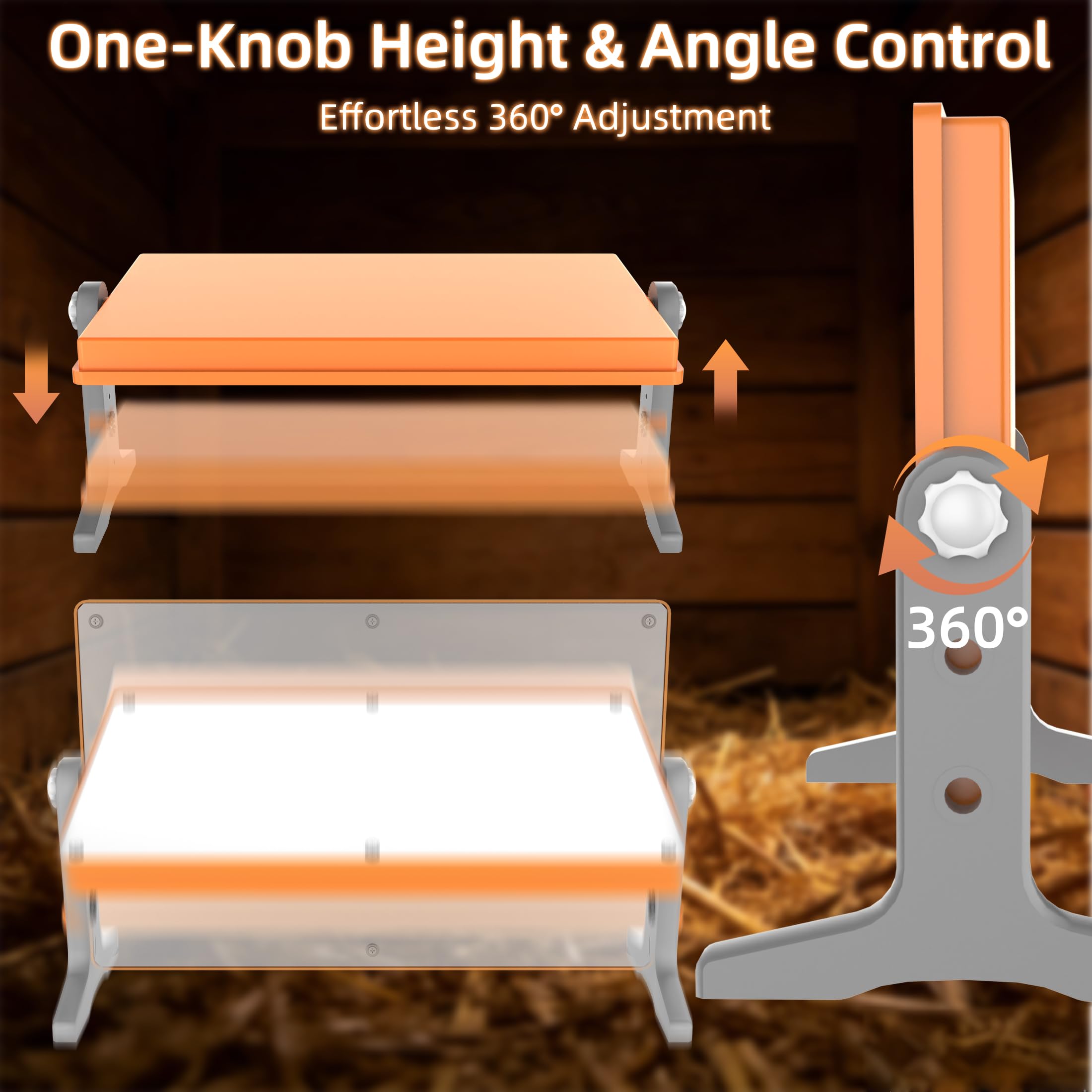 Xbrigh Chick Brooder Plate energy-saving design is safe and reliable for busy coops