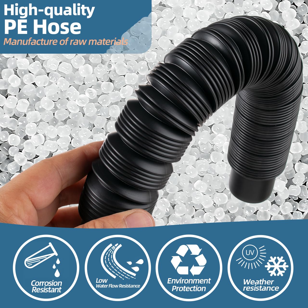 XCWT downspout diverter compatibility with extra hole saws for versatile setup.