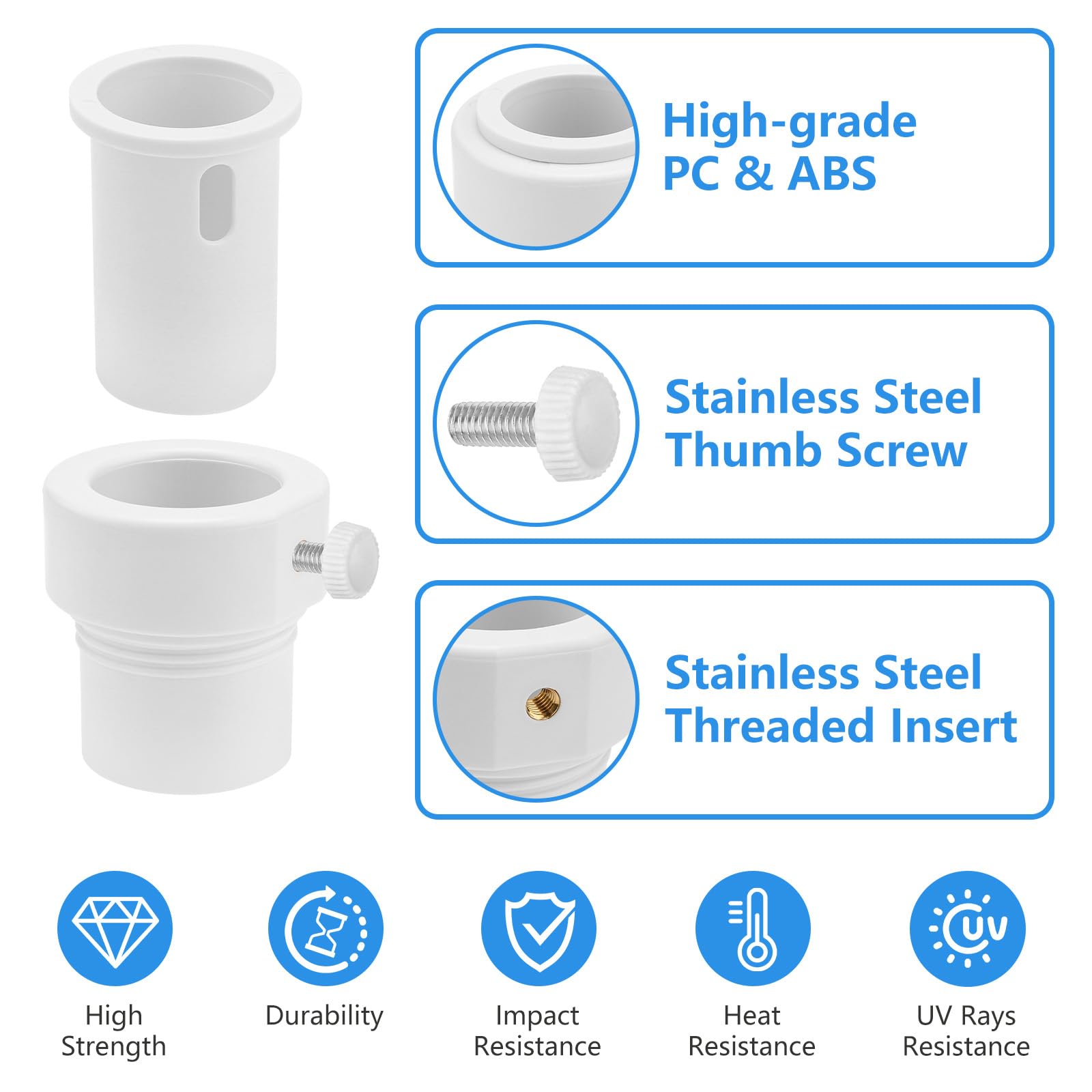 XCWT sleeve works with Waterways and AquaStar single-threaded sleeves.