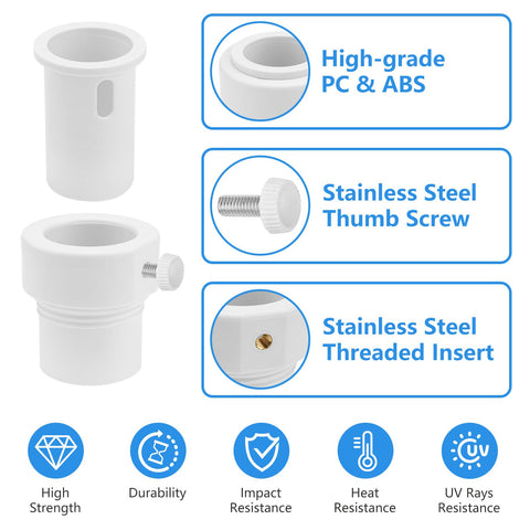 XCWT sleeve works with Waterways and AquaStar single-threaded sleeves.