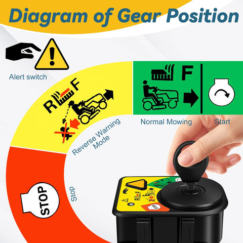 XDTIME ignition switch with 7 terminals, plug-and-play