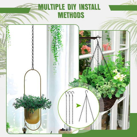 XDW-GIFTS chain set elevates garden and porch displays.