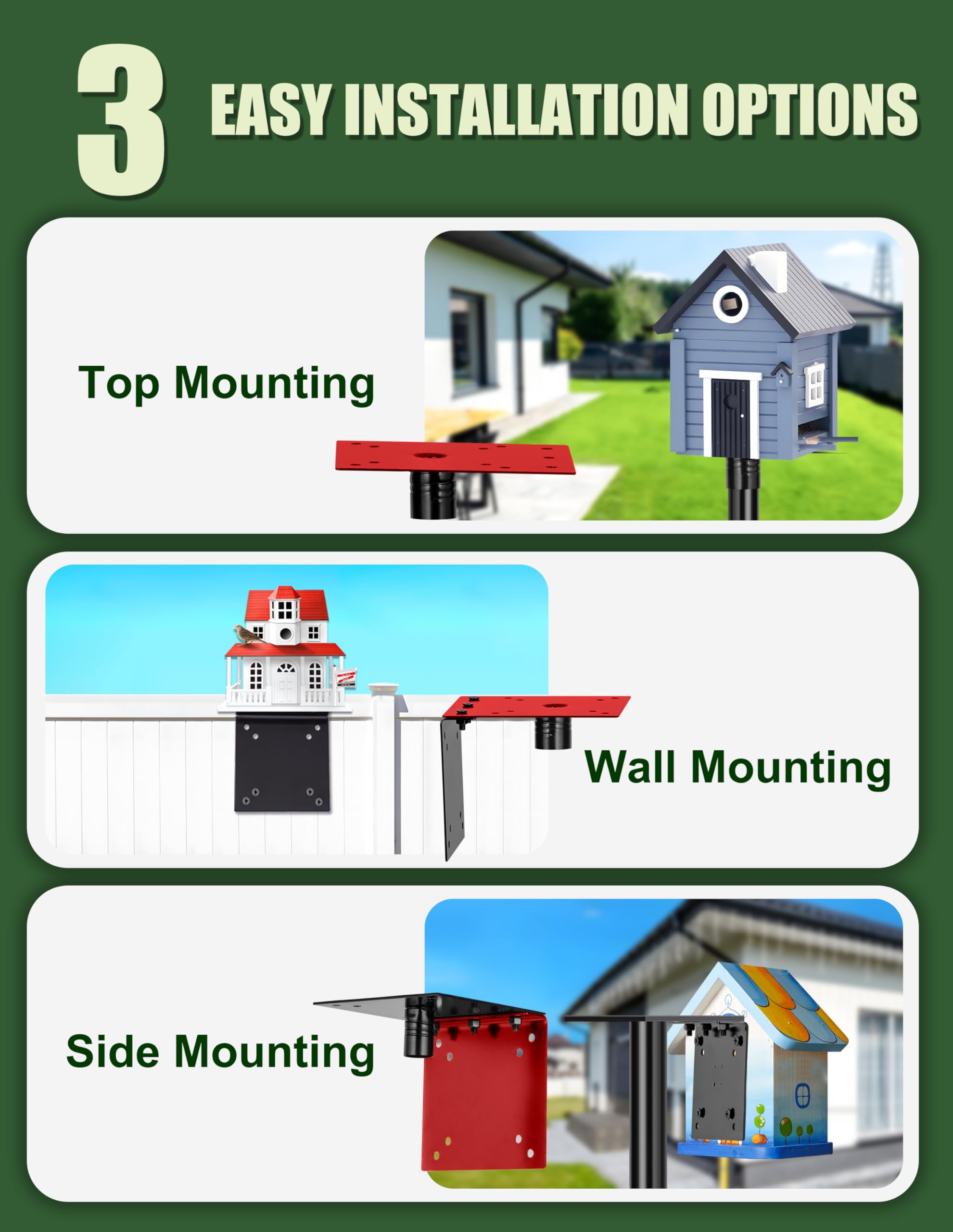 XDW-GIFTS five-prong base delivers strong wind resistance and stability.