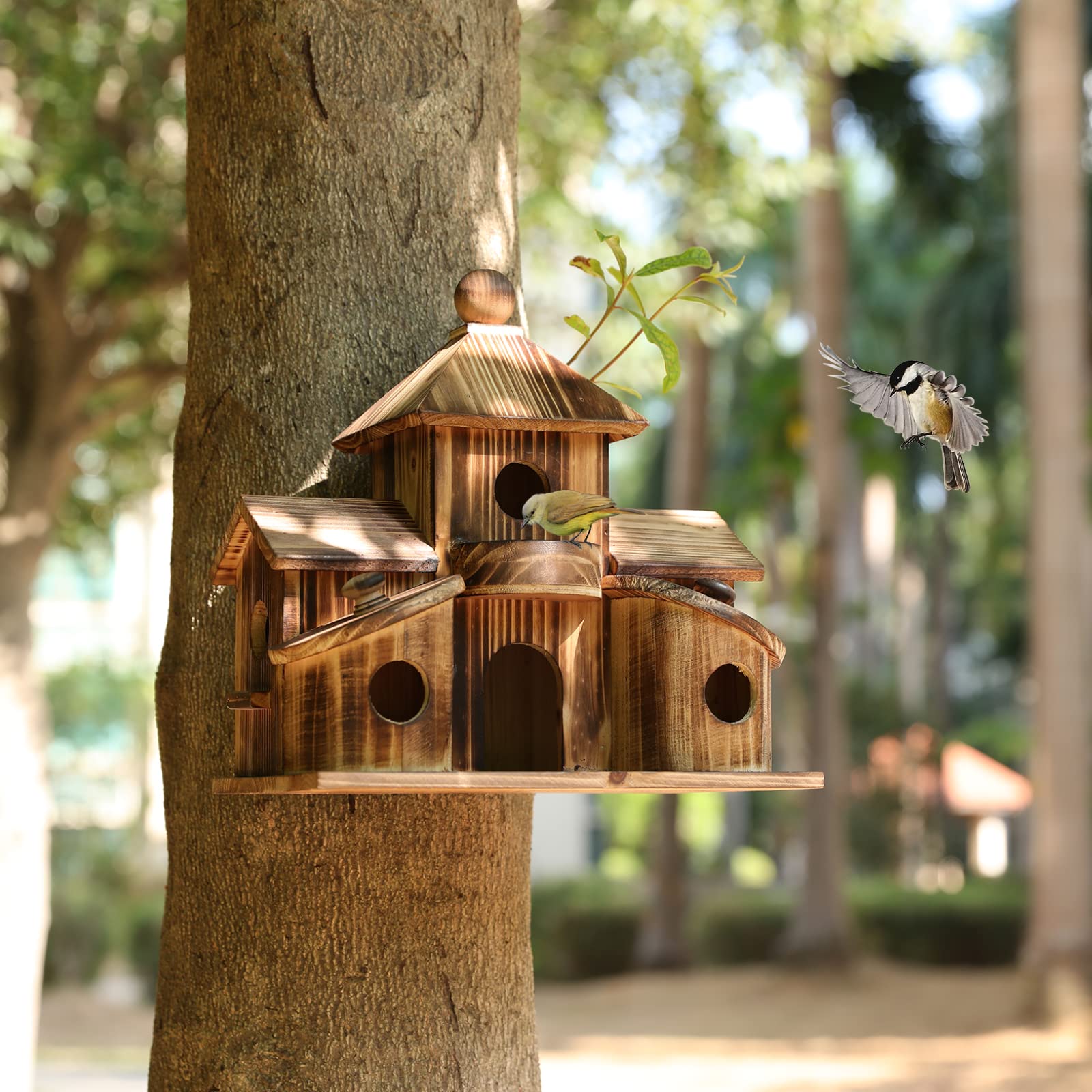 XDYGHH decorative garden accent enhances porches, balconies, and yards.
