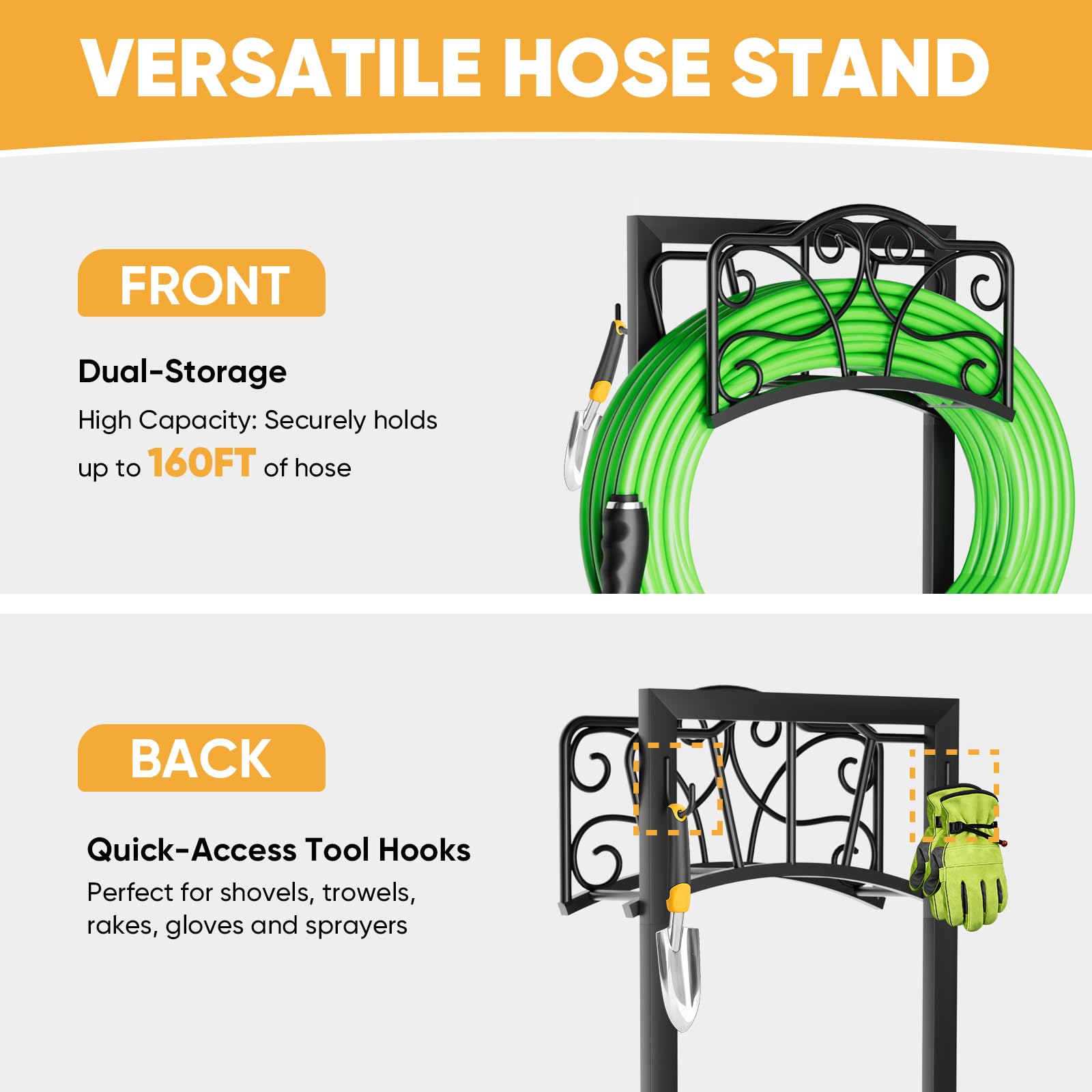 Xeapoms easy-assembly design fits indoors or in the yard.