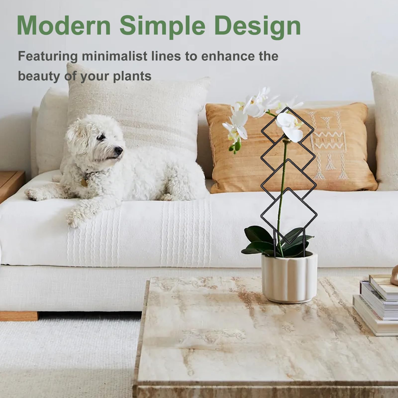 Xeeol Larger 23inch trellis suits indoor pots and outdoor planters
