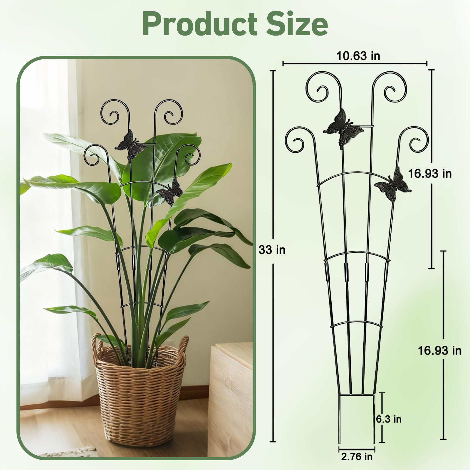 Xeeol rustproof metal wires deliver durable, long-lasting plant support.