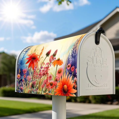 Xeerrfan magnetic mailbox cover installation is tool-free with secure four-corner magnets