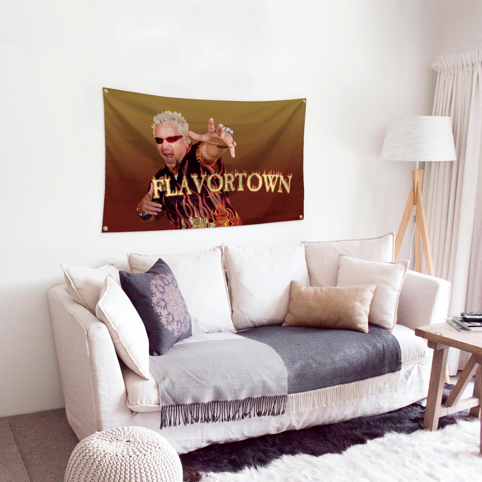 XEODE vivid color print flag, 3x5ft resists sun fading for set pieces.