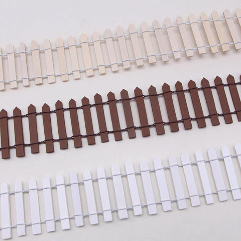 XFGSYXS durable wood and wire fence for reusable mini scenes