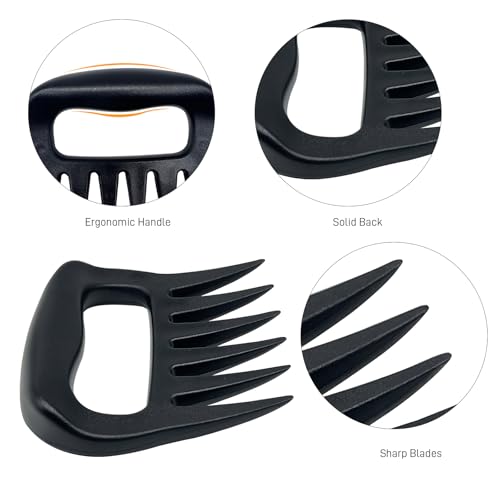 XFGSYXS pulled pork prep with secure grip for versatile kitchen use.