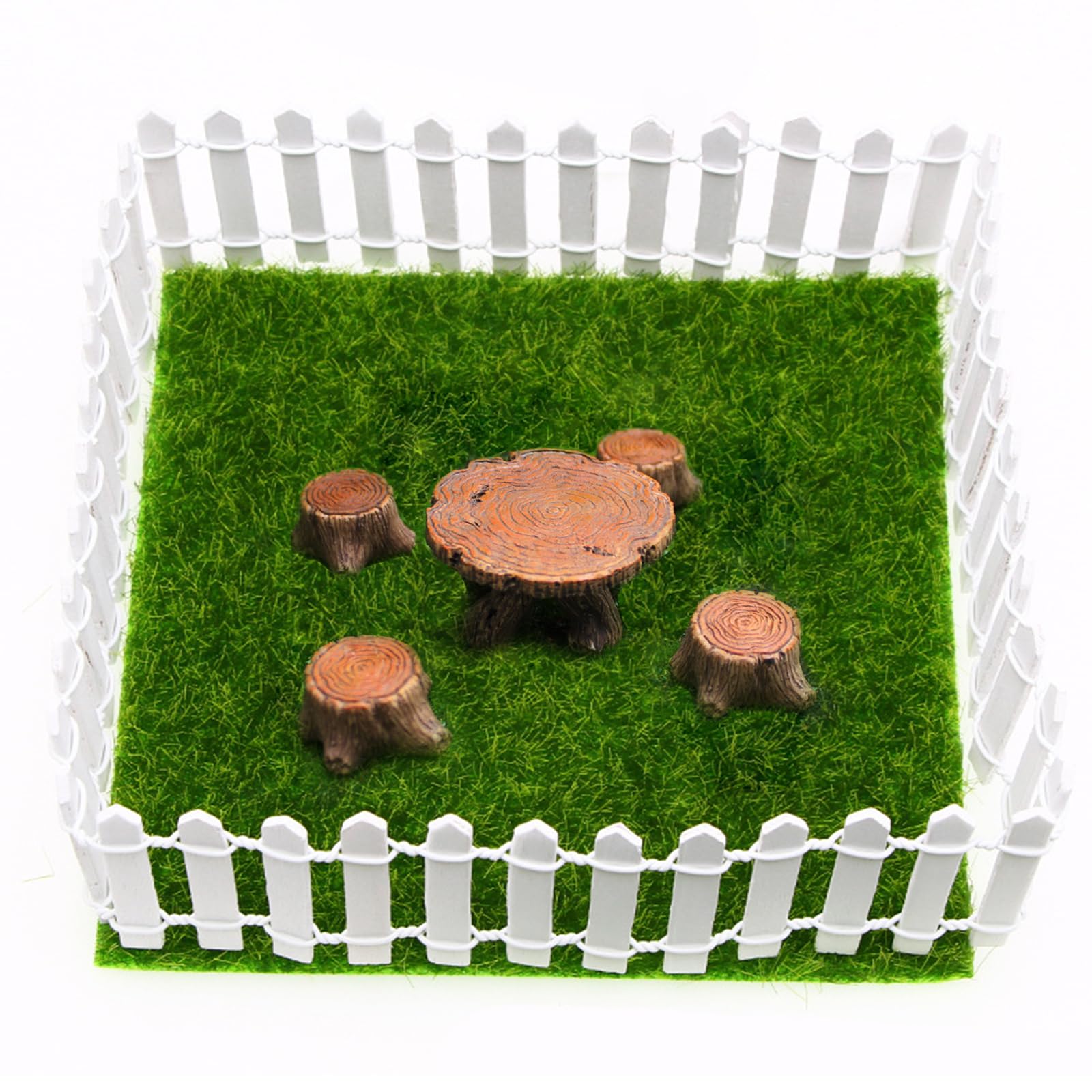 XFGSYXS gingerbread house diorama fence for holiday crafts
