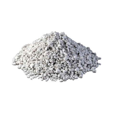 xGarden perlite aids moisture retention in soil for consistent hydration.
