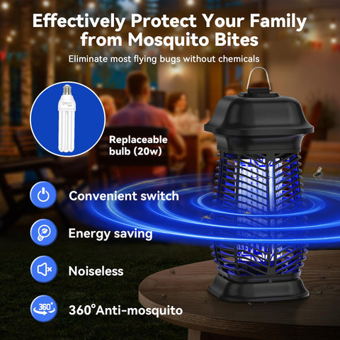 XGAYOO indoor-outdoor fly traps ideal for patios and garages.