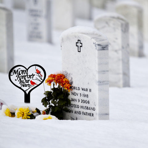 XGBDL memorial marker ground attachment for secure placement