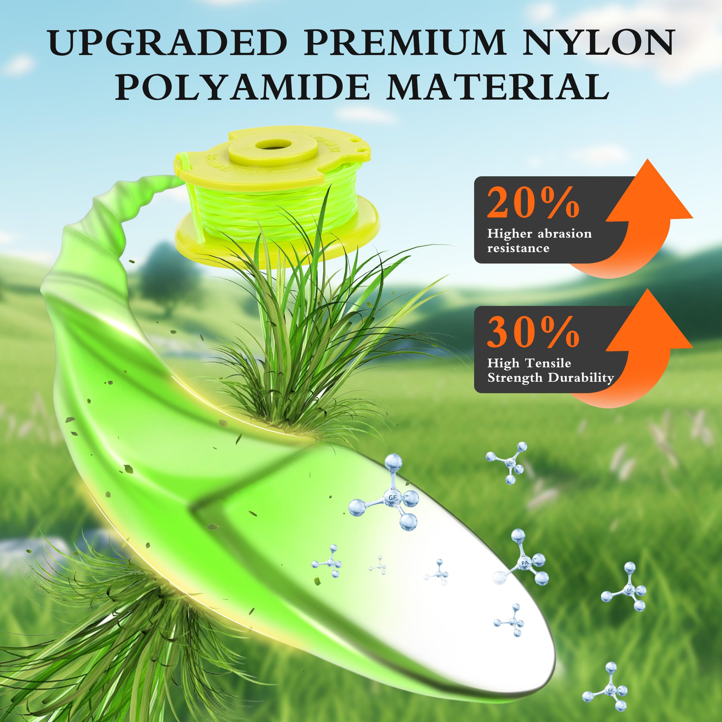 Xgunion 132 feet total from 12 spools offers great value