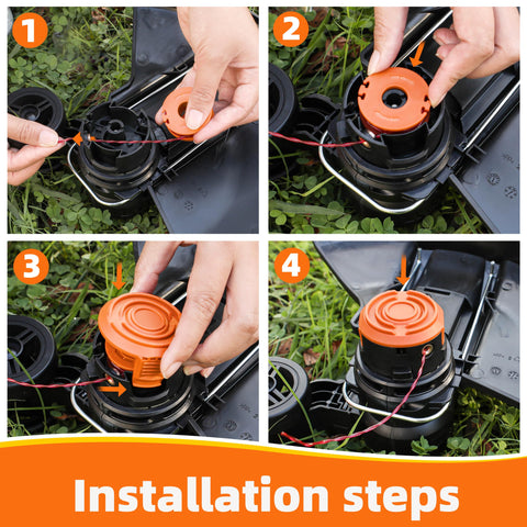 Xgunion durable spool assembly designed for high-speed weed whacking.