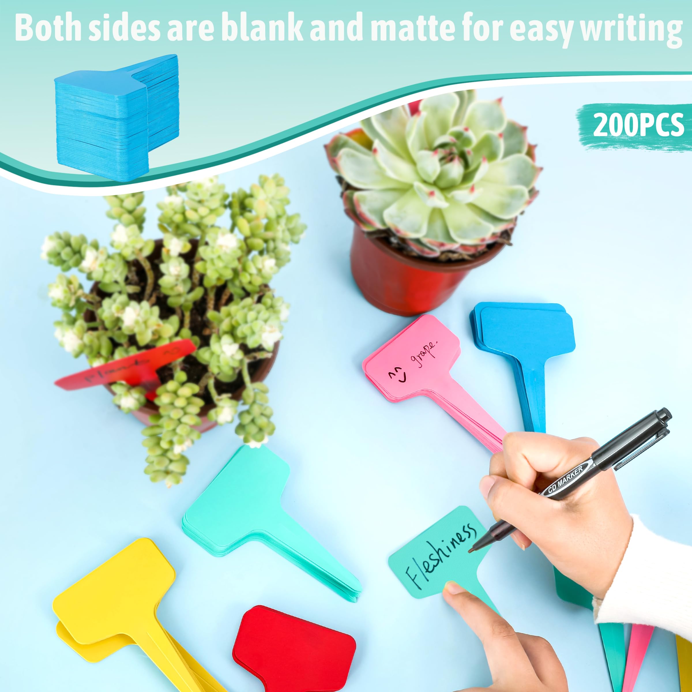 Xgunion permanent marker pen included ensures ink stays on outdoor labels.