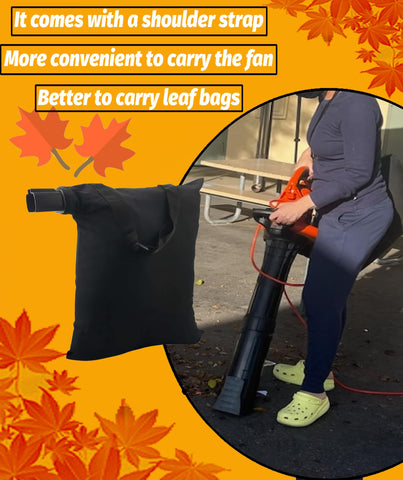 XHBAN bag capacity of 24 gallons reduces frequent emptying.