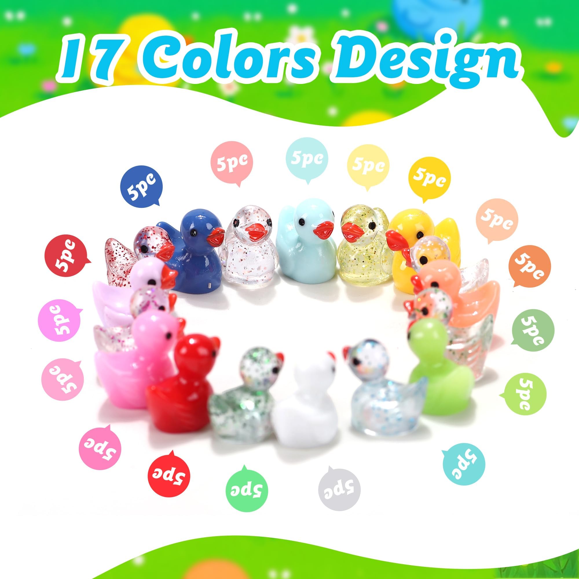 XHDMY waterproof resin ducks resist fading in displays