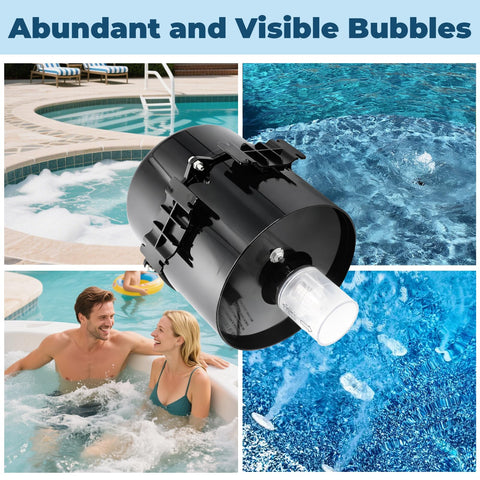 XHHEZQ 6320241 Silencer Spa Blower easy-installation demonstrates simple setup in minutes.