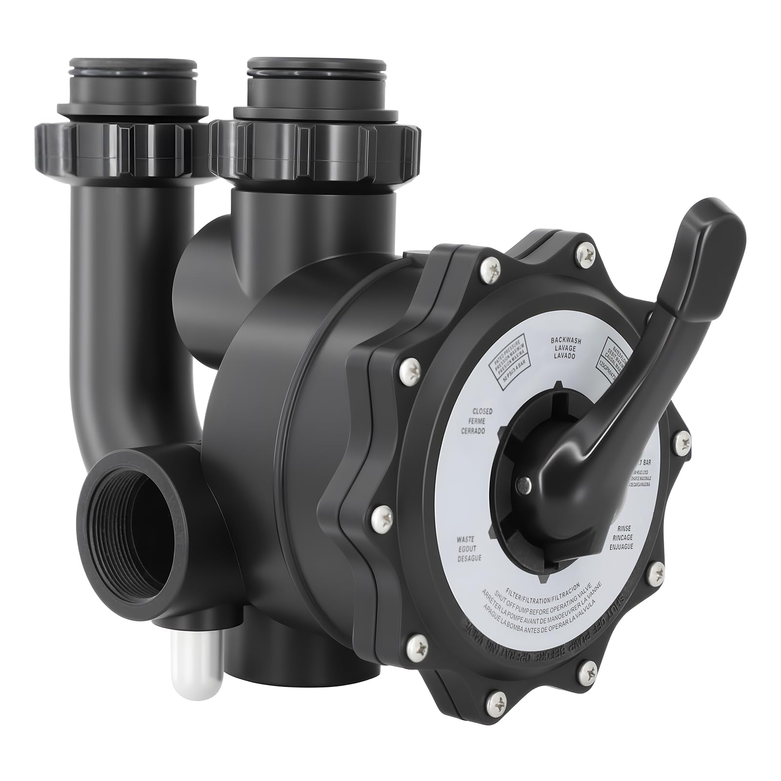 XHHEZQ SP0715XR50 2in port connection ensures leak-free pool piping