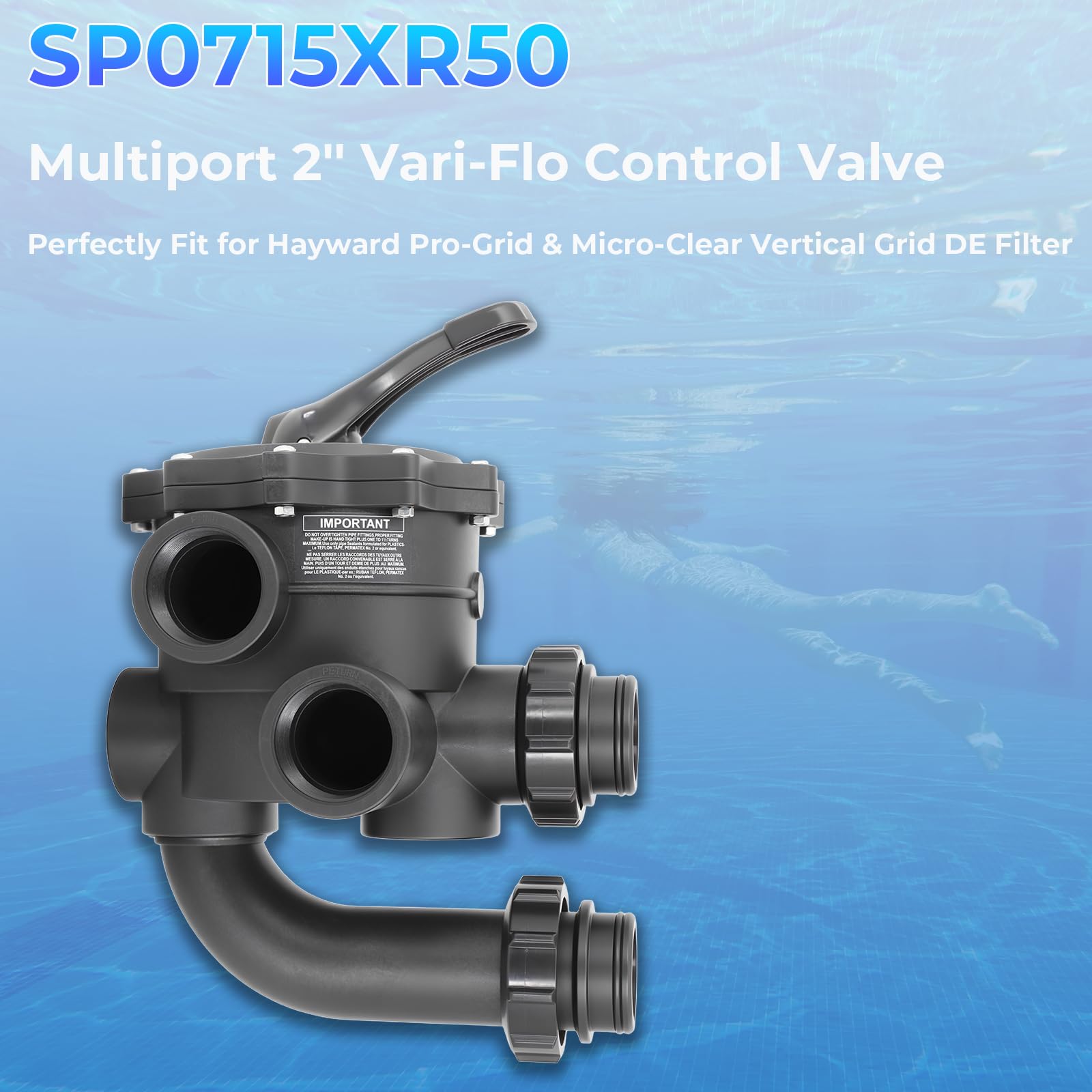 XHHEZQ SP0715XR50 six-position multiport valve for precise cycle control