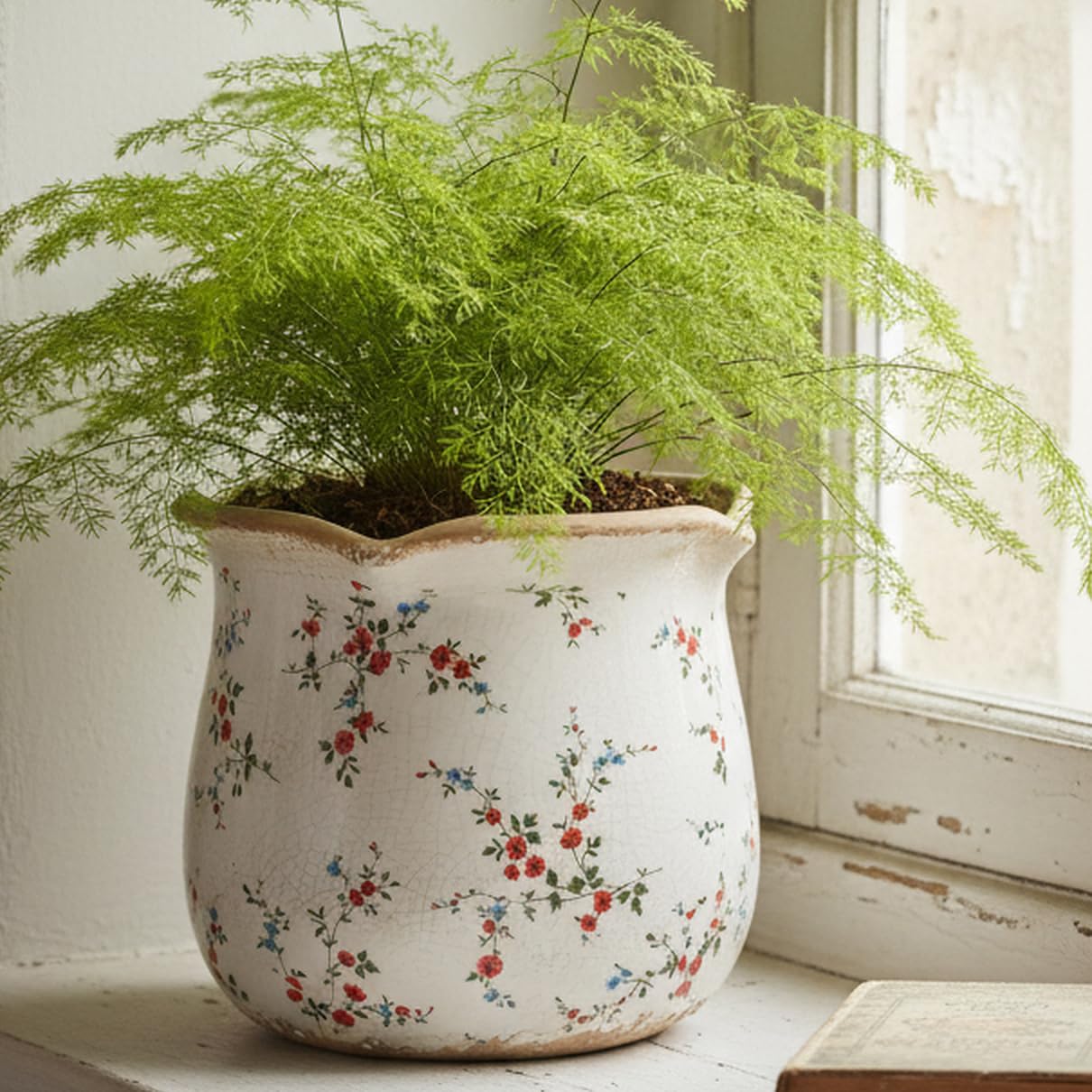 Xiaan Jiaju 6.11-inch ceramic pot ideal for small indoor plants