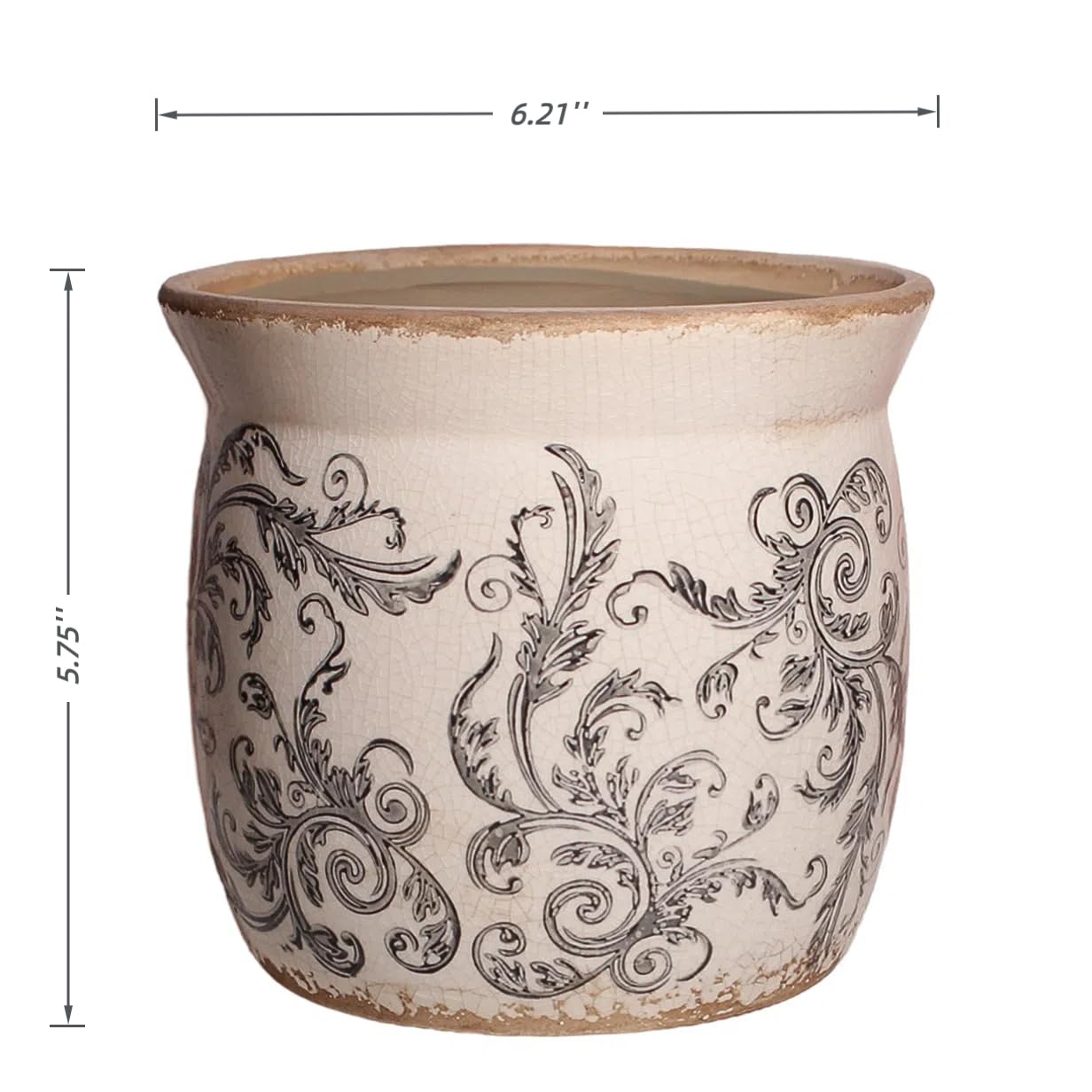 Xiaan Jiaju planter with drainage hole promotes healthy root drainage and plant care