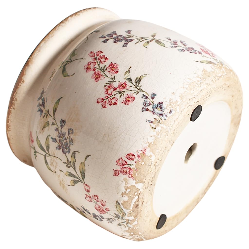 Xiaan Jiaju planter with drainage hole to prevent overwatering.