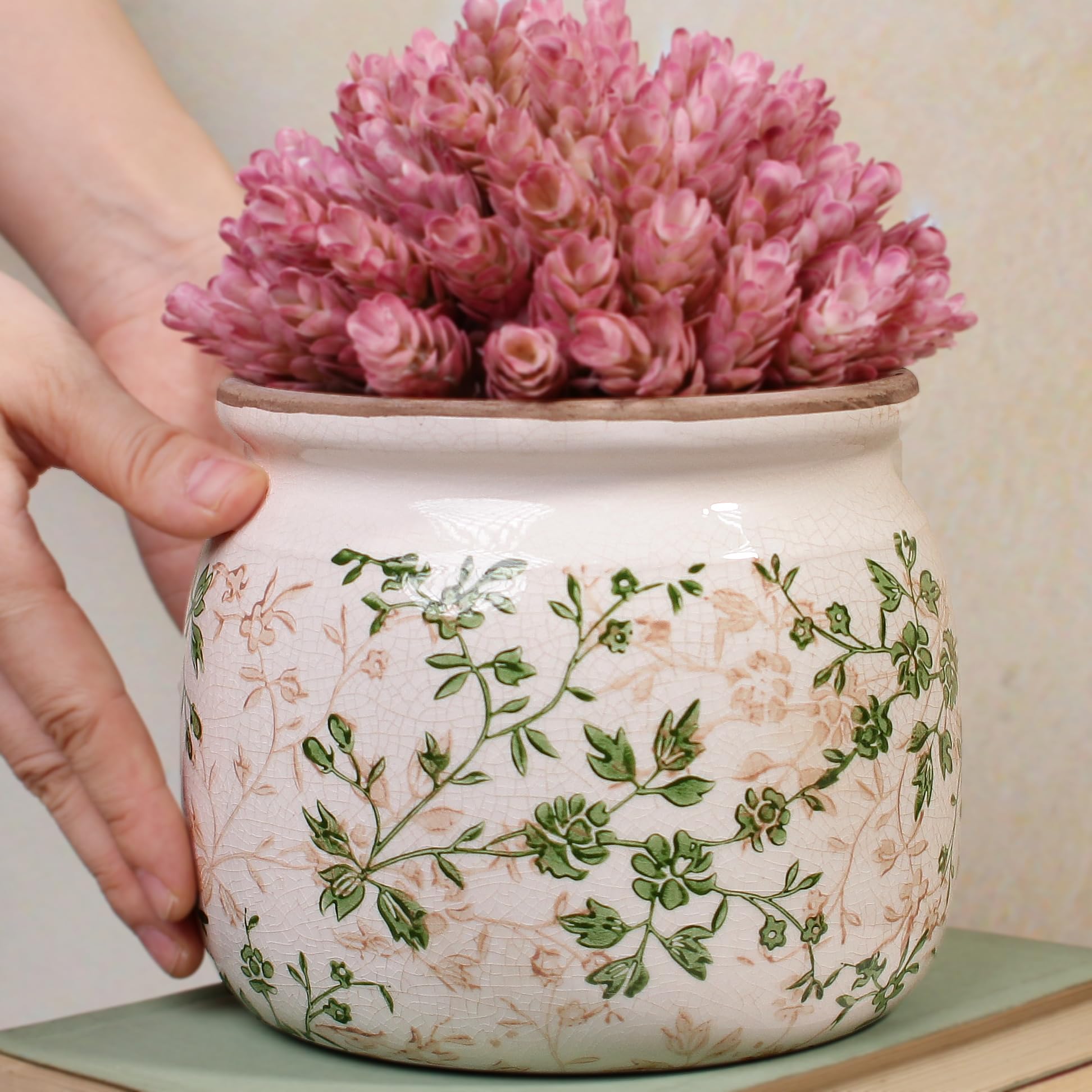 Xiaan Jiaju vintage shabby chic detailing adds rustic charm to decor.