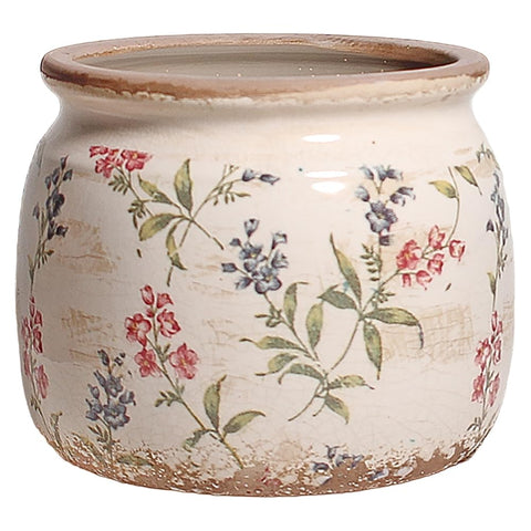 Xiaan Jiaju vintage ceramic flower pot for indoor plants adds timeless charm and versatility.