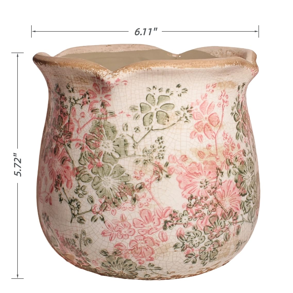 Xiaan Jiaju indoor plant pot with drainage supports healthy watering.
