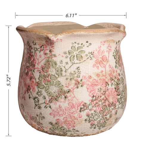 Xiaan Jiaju indoor plant pot with drainage supports healthy watering.