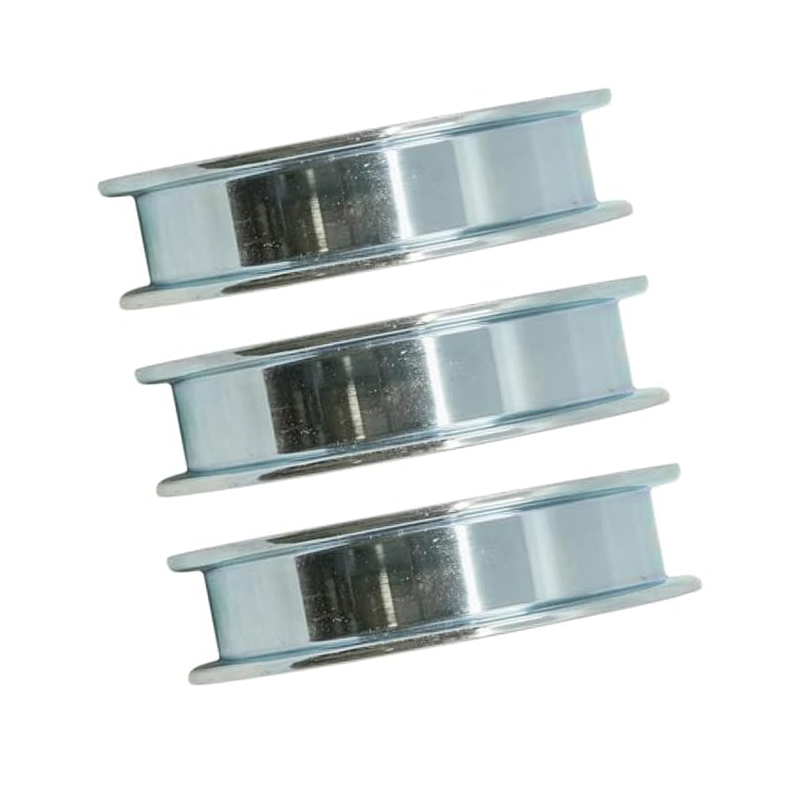 Xiaoyudou 3-pack idler pulleys for Bad Boy decks, easy maintenance.