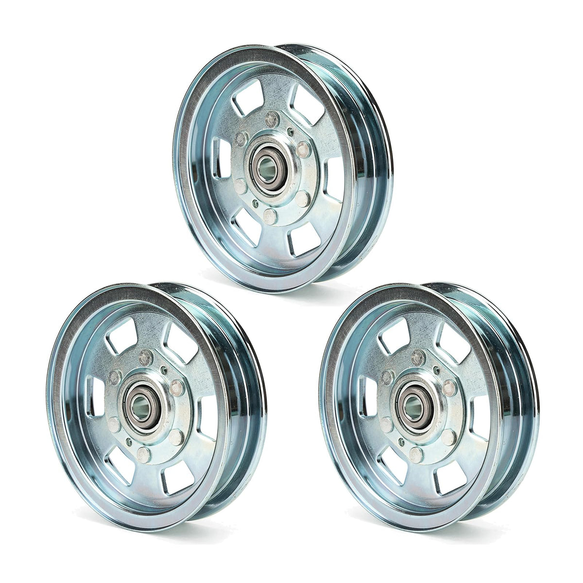 Xiaoyudou flat idler pulley for Bad Boy 033-8000-00, durable and precise fit.