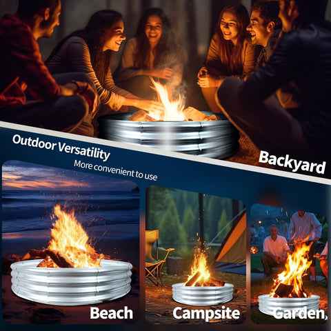 XIAOYUGNA spark guard enhances safety during outdoor fires.