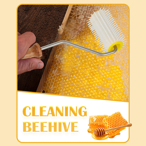 Xiboya Textile honey extractor shown in practical beekeeping setup.