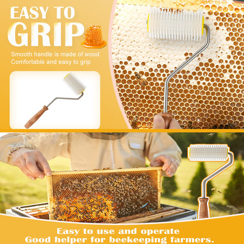 Xiboya Textile ergonomic handle reduces fatigue during beekeeping tasks.