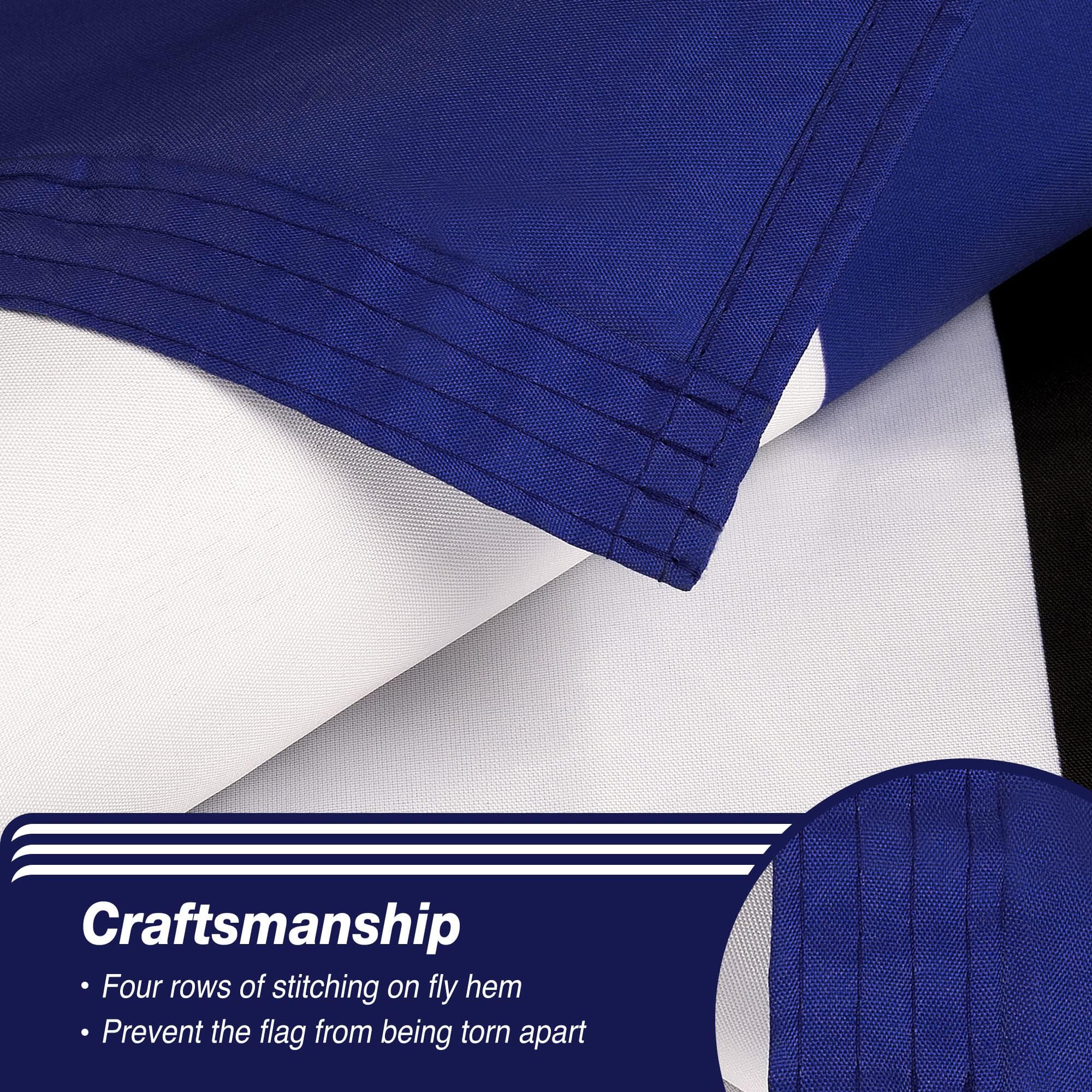 XIFAN bright color outdoor flag demonstrates fade-resistant print for long-lasting visibility.