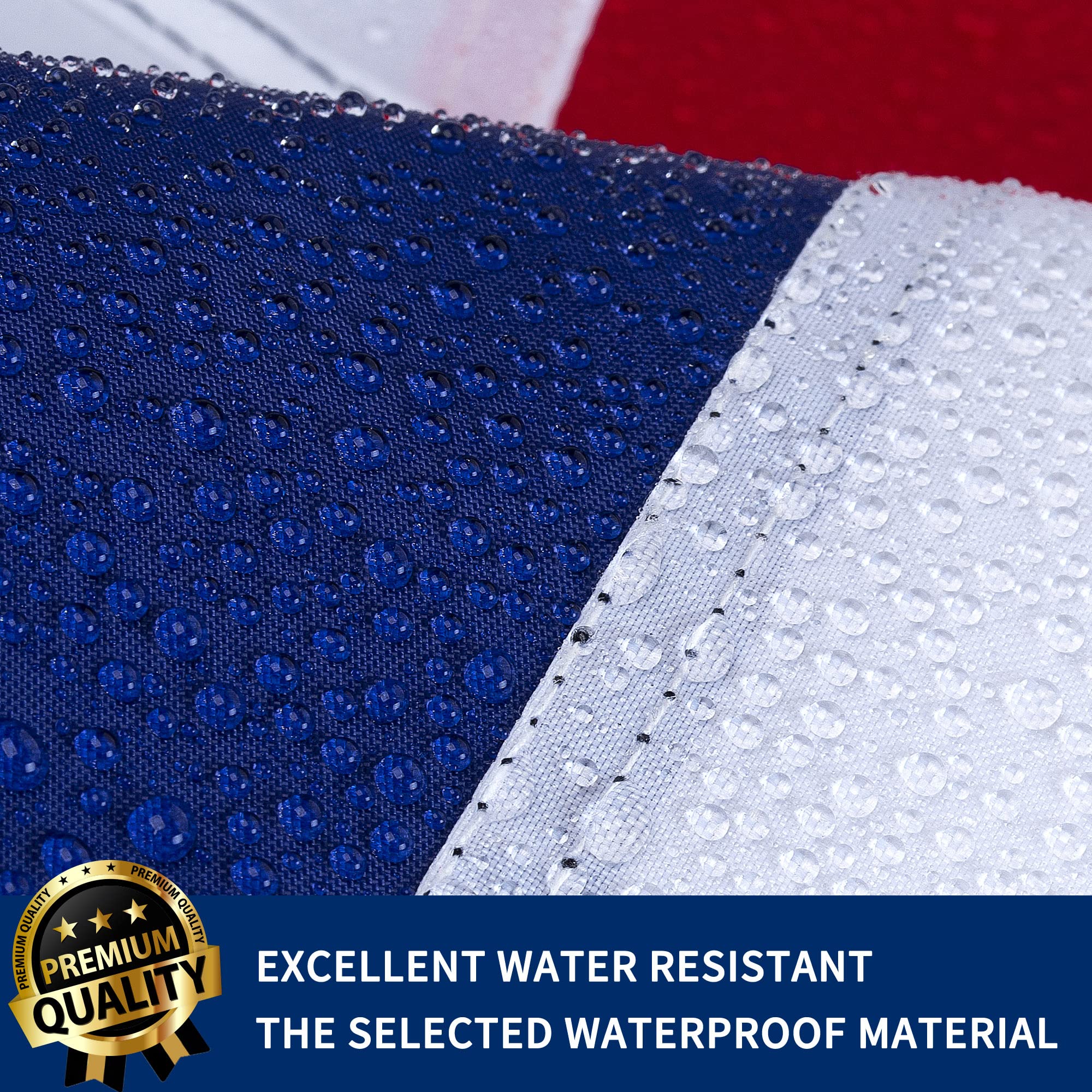XIFAN bright traditional colors Union Jack flag attracts attention and pride.