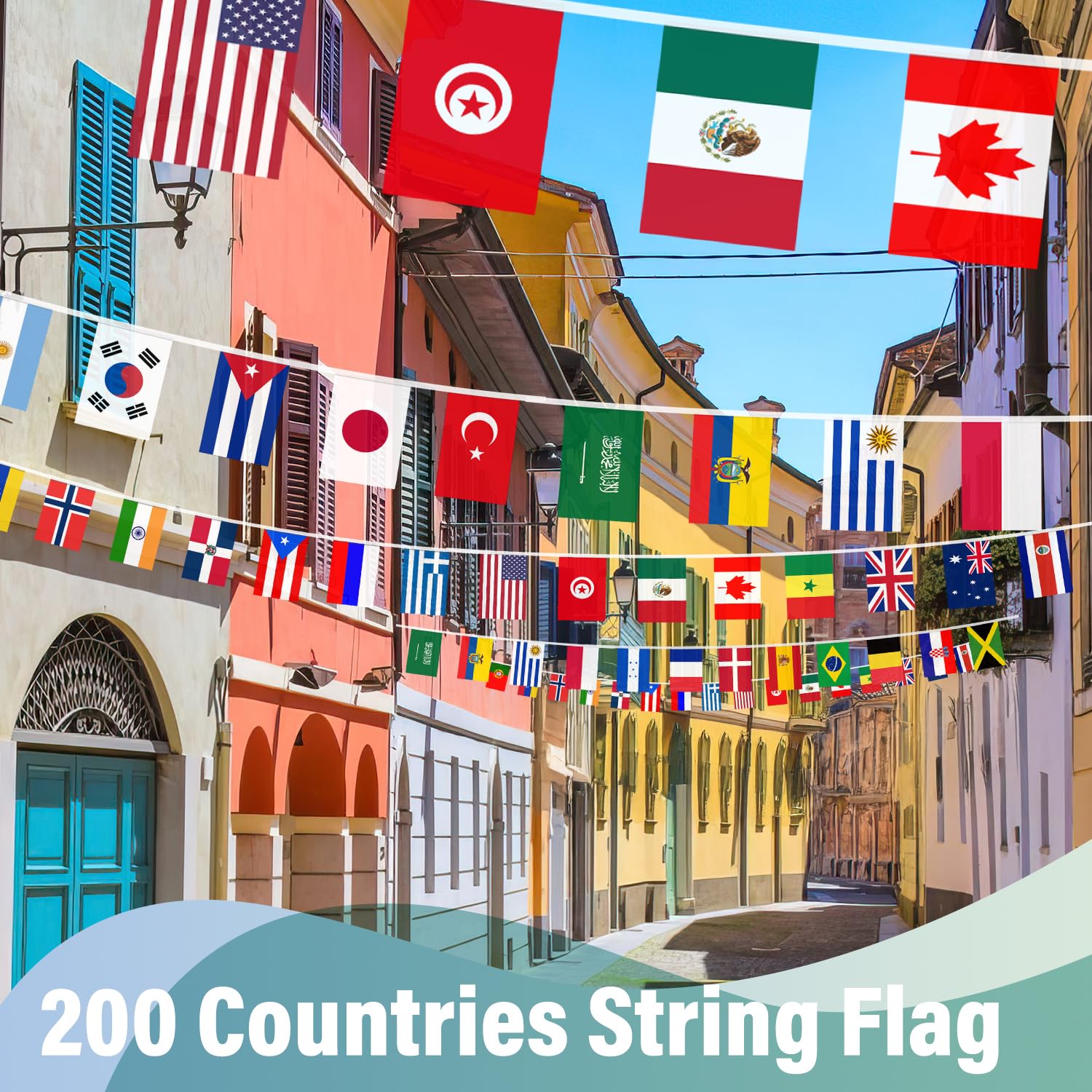 XIFAN durable polyester flags resist fraying for long-term use.