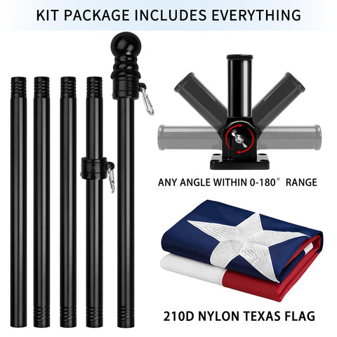 XIFAN mounting hardware with anchors and screws for easy setup
