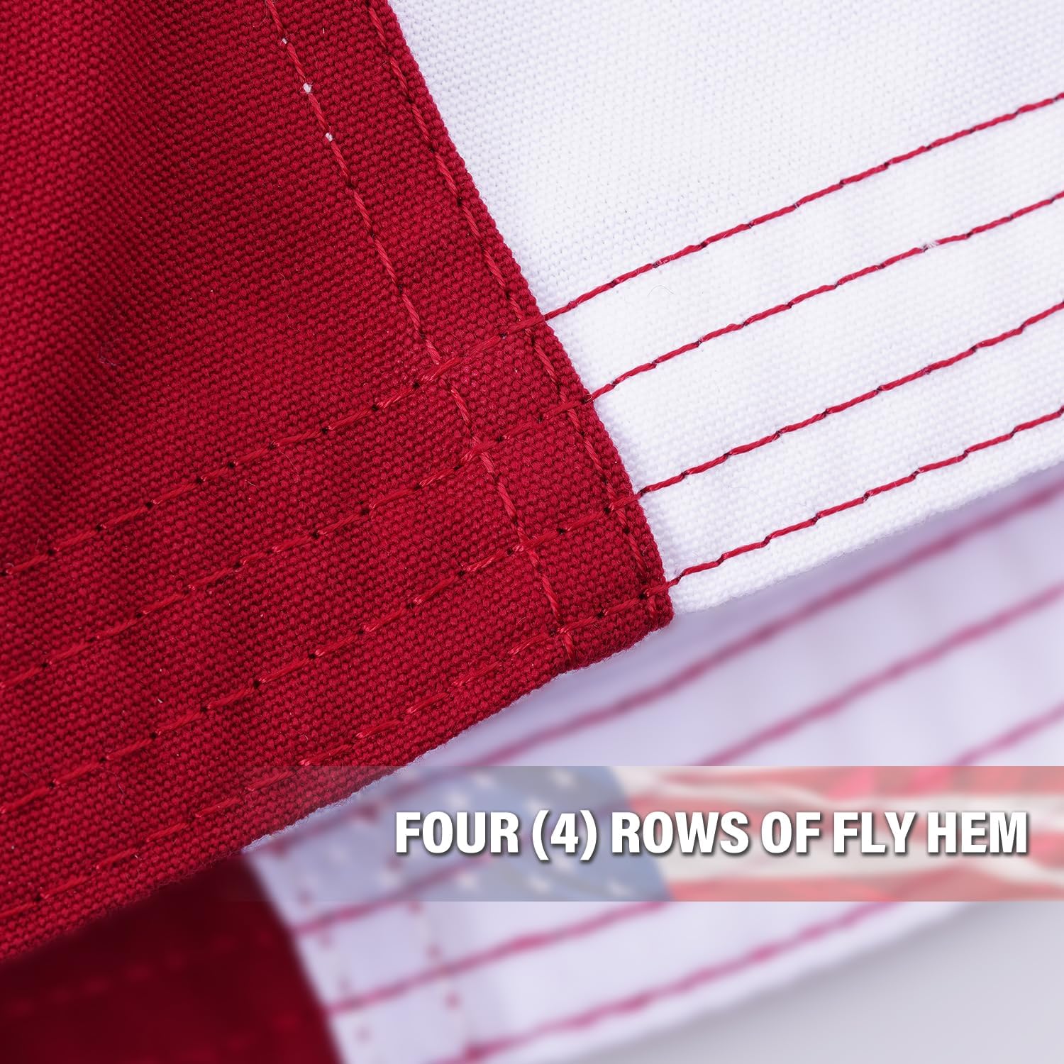XIFAN flag with sewn stripes and durable hems for lasting display