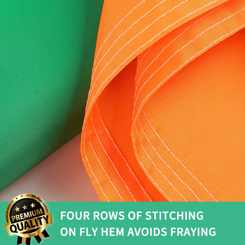 XIFAN stitching detail on header and hem reinforces long-lasting outdoor use.