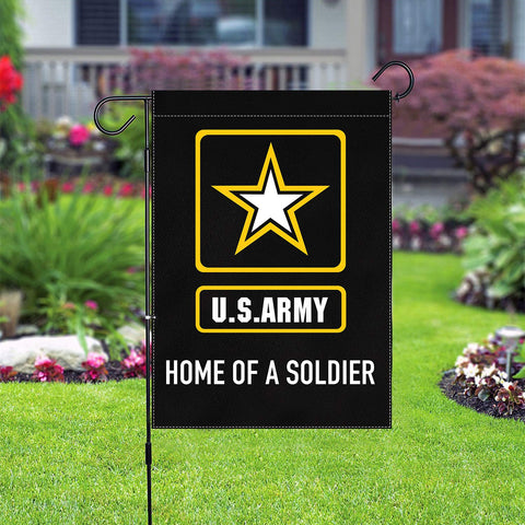 XIFAN US Army applique banner gift-ready home decor.
