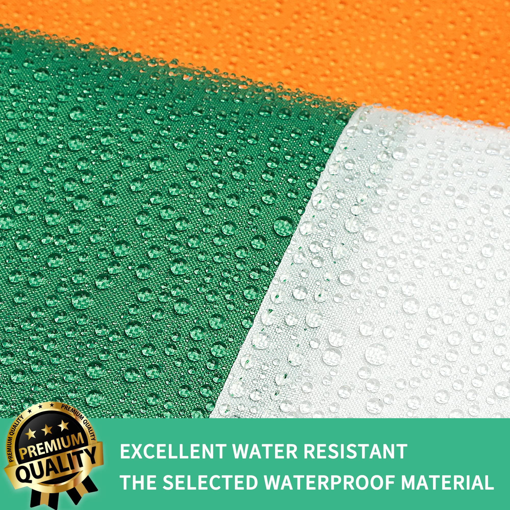 XIFAN weatherproof 210D nylon resists rain and sun for lasting outdoor display.