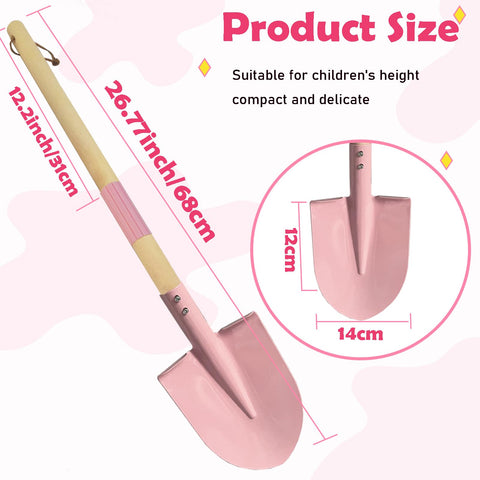 Xifando two-section wooden handle shovel designed for simple assembly